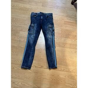Industrial Indigo mens jeans size 36 By33